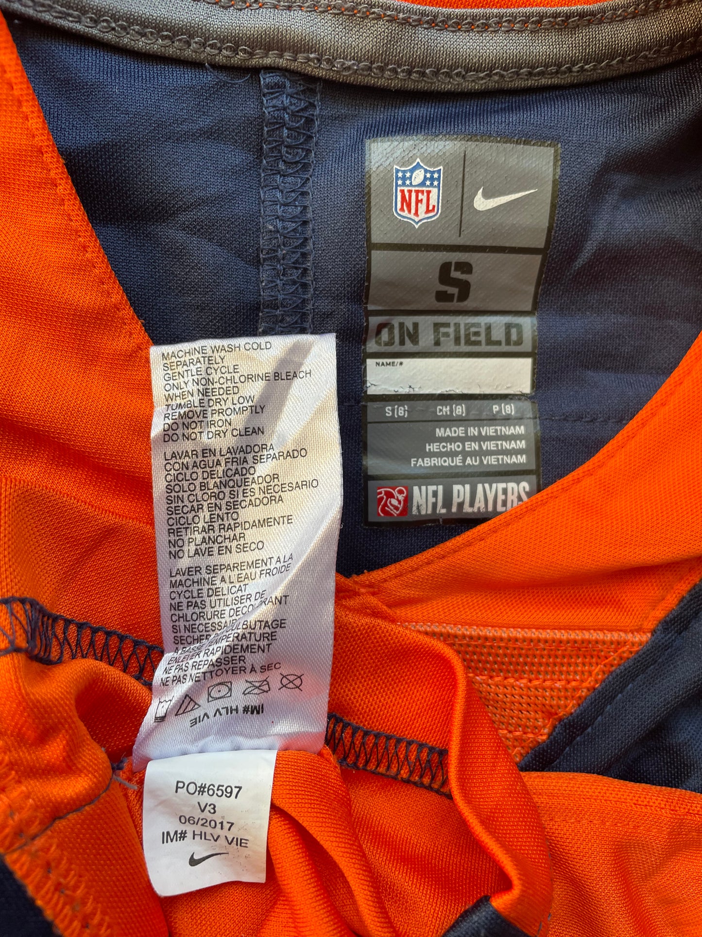 Broncos NFL Jersey Miller 58 (good) Small Kids