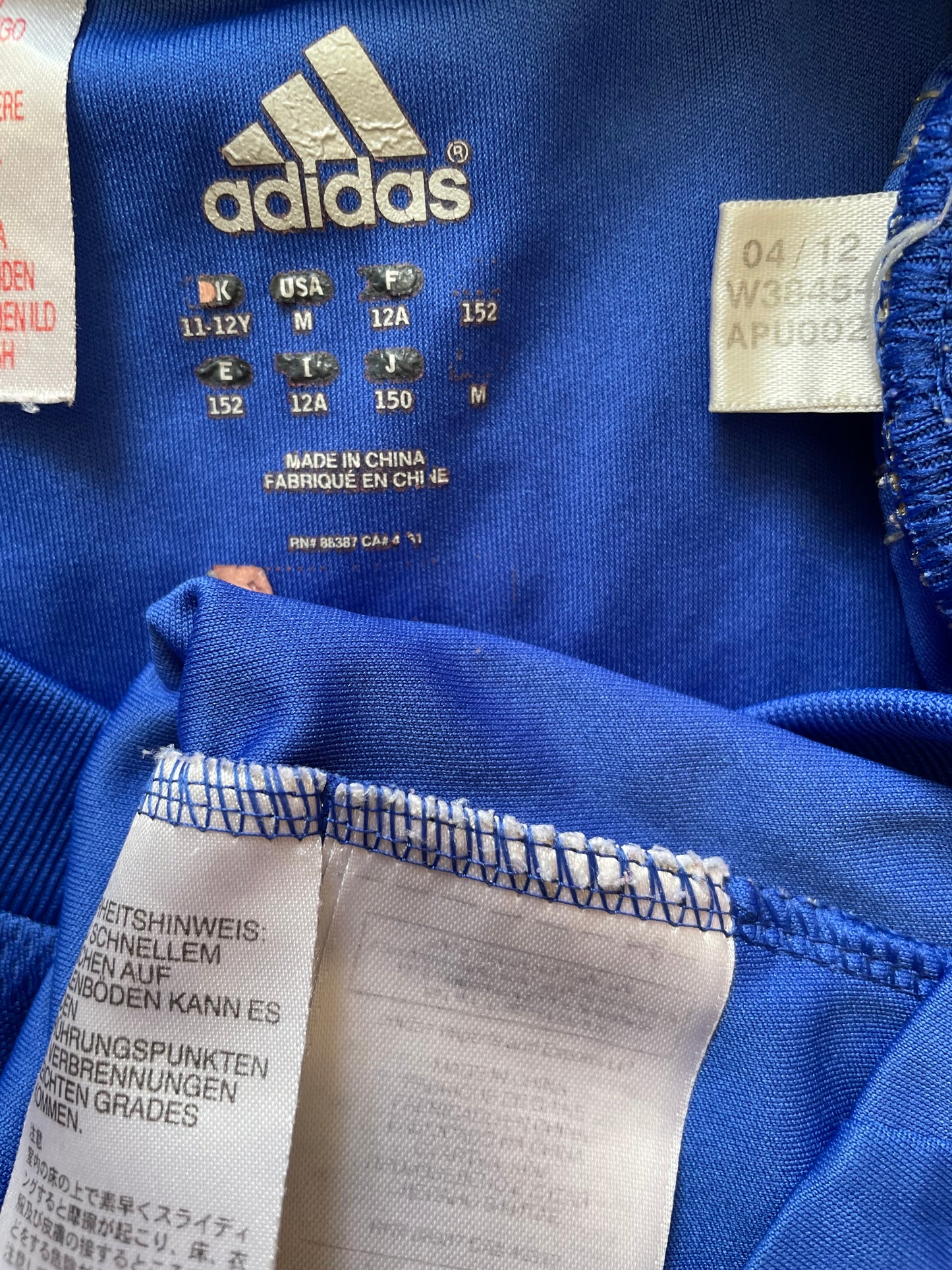 Chelsea Home Shirt 2012 -13 (good) Adults XS / Youths , Long-Sleeved