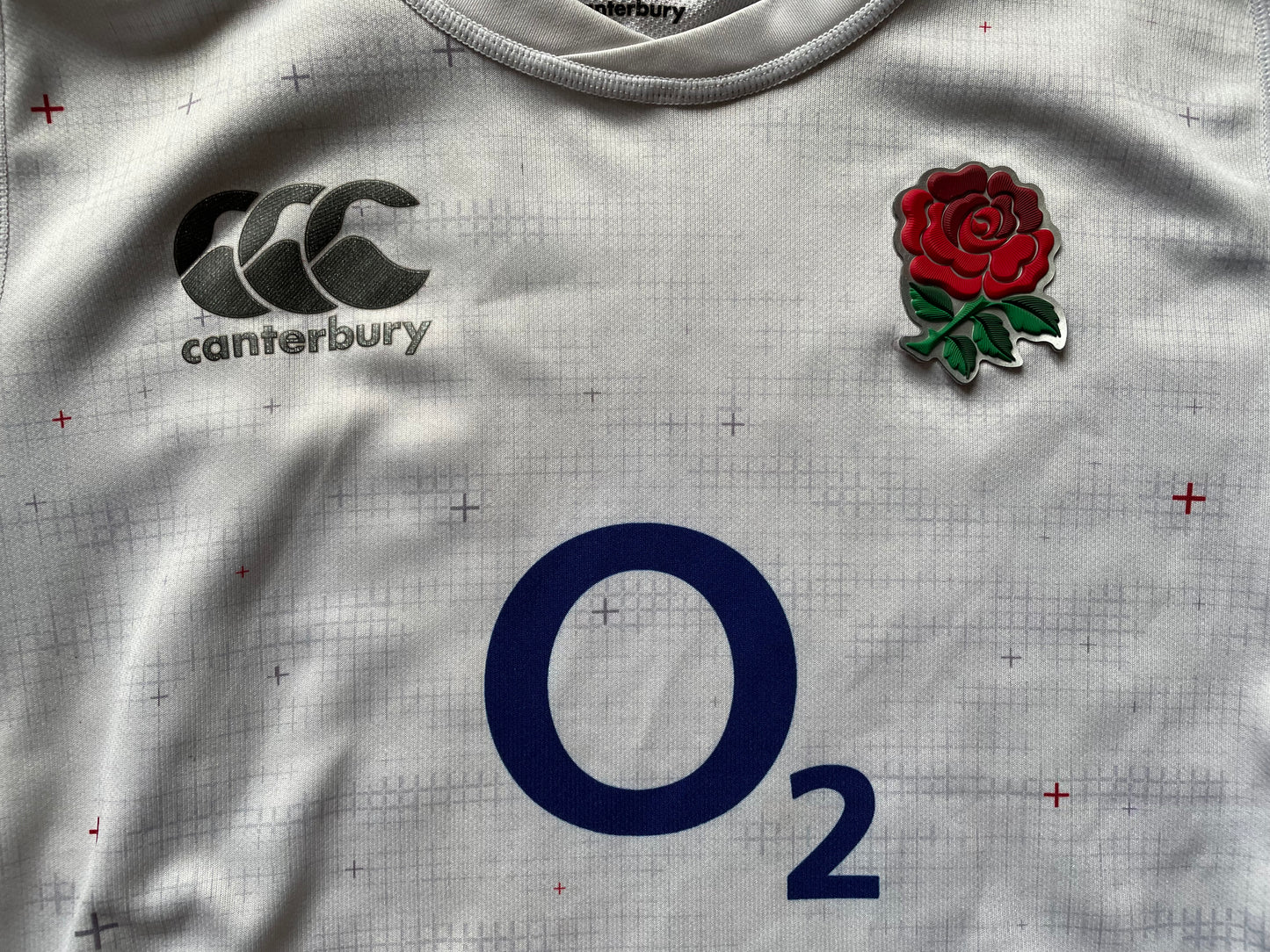 England 2018-19 Rugby Jersey (good) Childs 10 year old