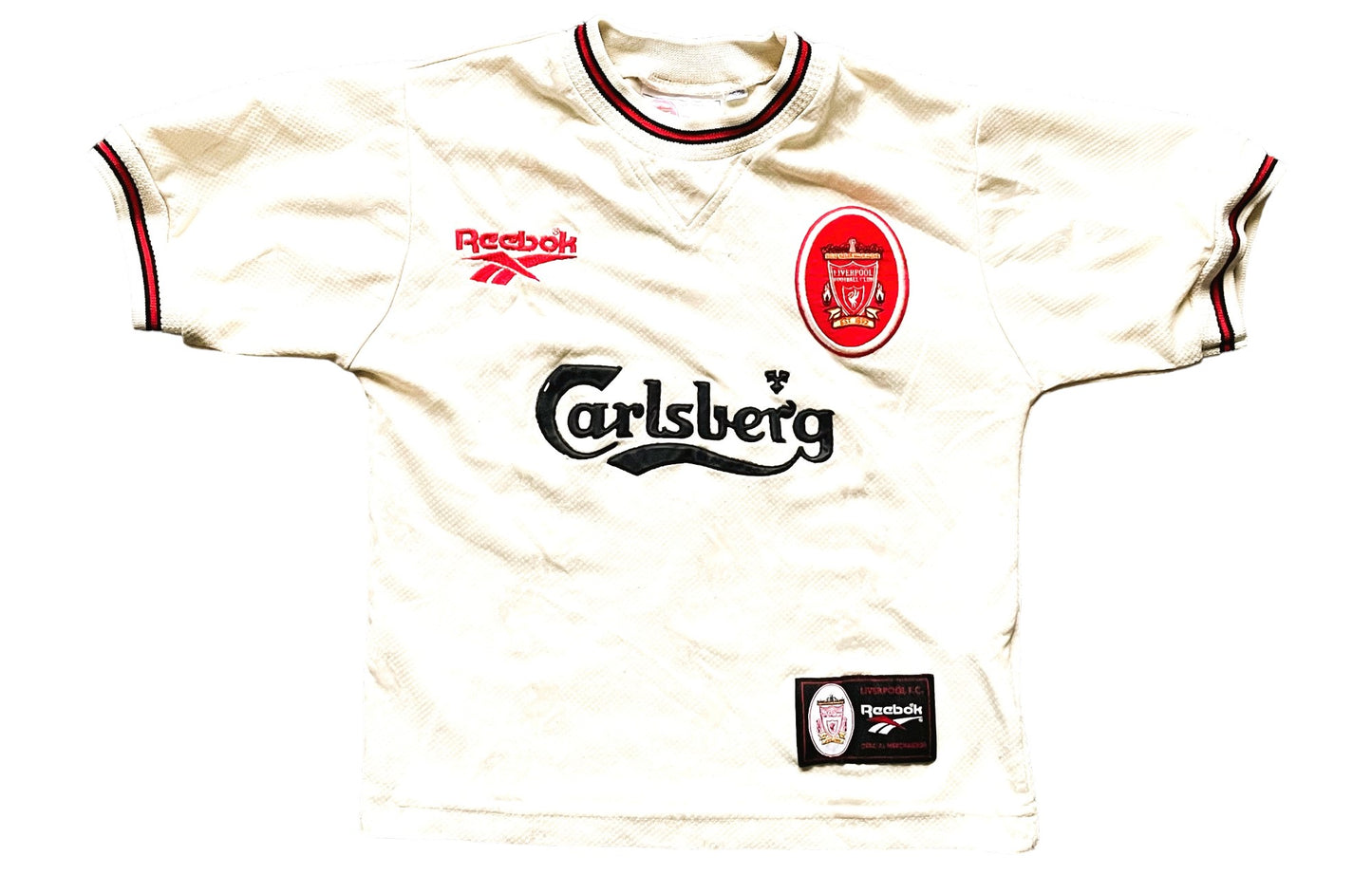 Liverpool 1996 Away Shirt (average) Kids 26/28. 4 to 8 year old?