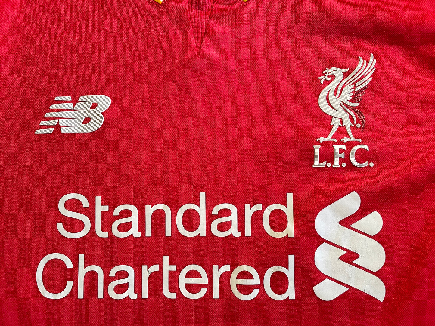 Liverpool 2015 Home Shirt (average) Adults XXS/Large Boys. Height 21 inches