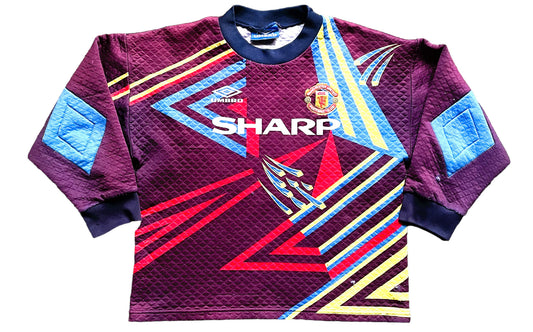 Man United 1992-94 Goalkeeper Shirt (average) Adults XS / Youths see below