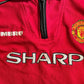 Manchester United 1998 Home shirt (very good). Childs 10-11. Height 18 inches