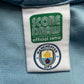 Manchester City Home Shirt 1995 -97 Score Draw (very good) Adults Small