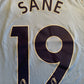 Manchester City Home Shirt 2018 -19 SANE 19 (excellent) Age 12 to 13. Height 19 inches