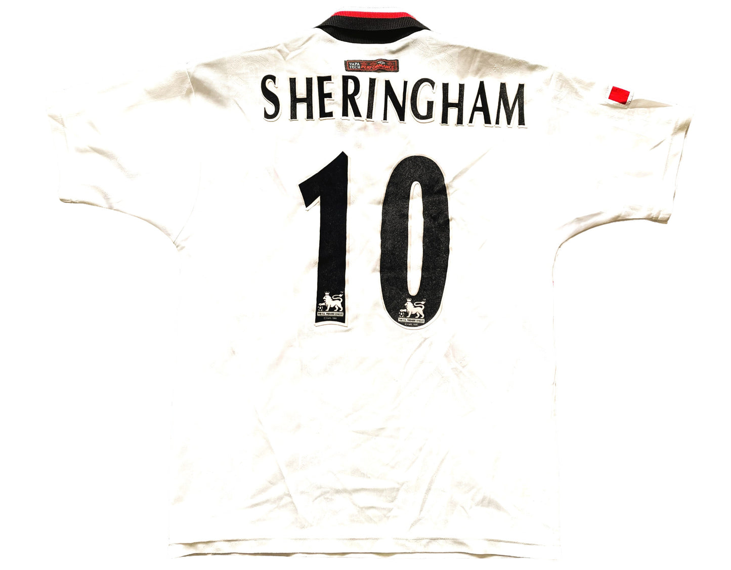 Man United Away Kit 1996-97 SHERINGHAM 10 (good) AdultsXS/Youths