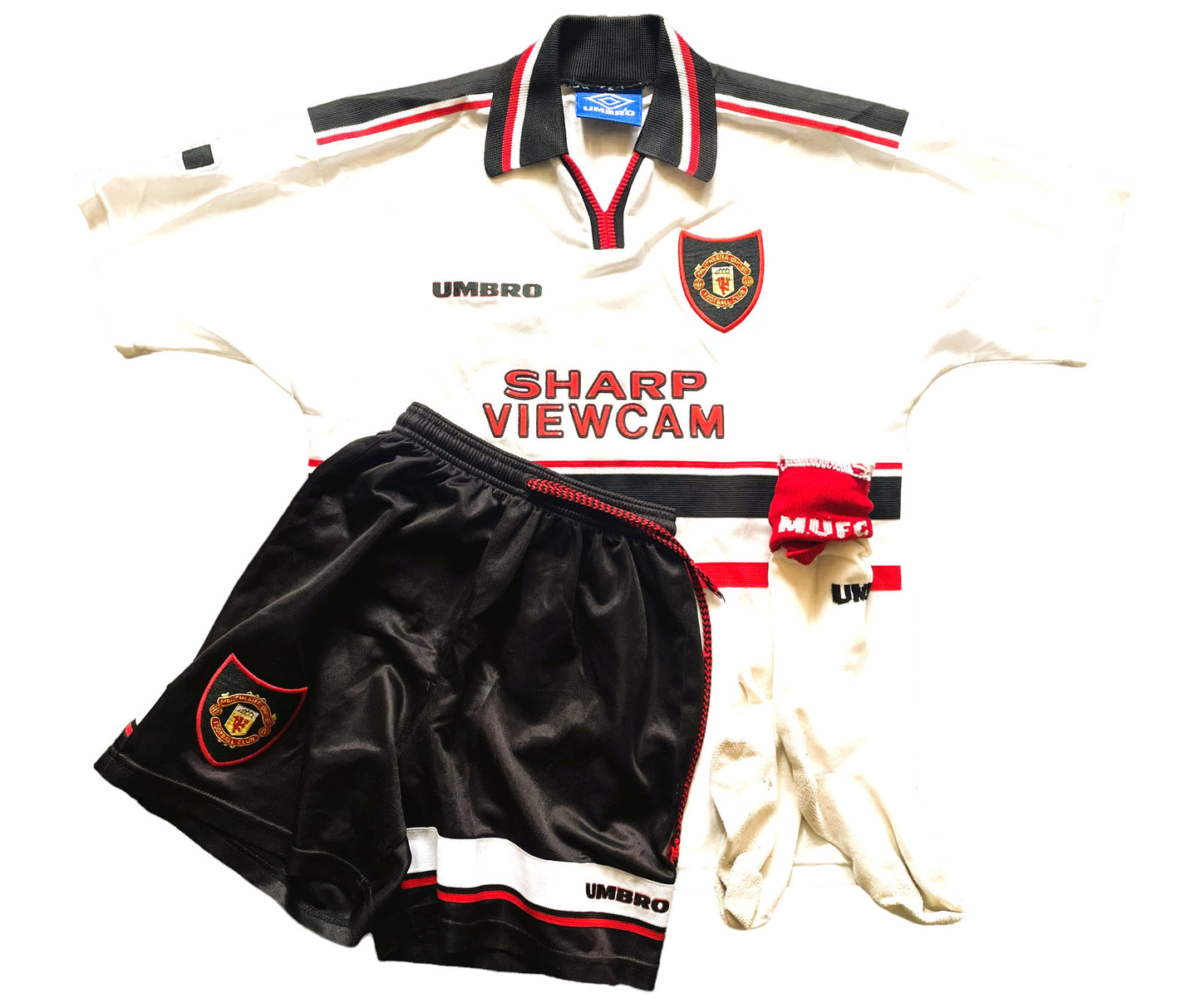 Man United Away Kit 1996-97 SHERINGHAM 10 (good) AdultsXS/Youths