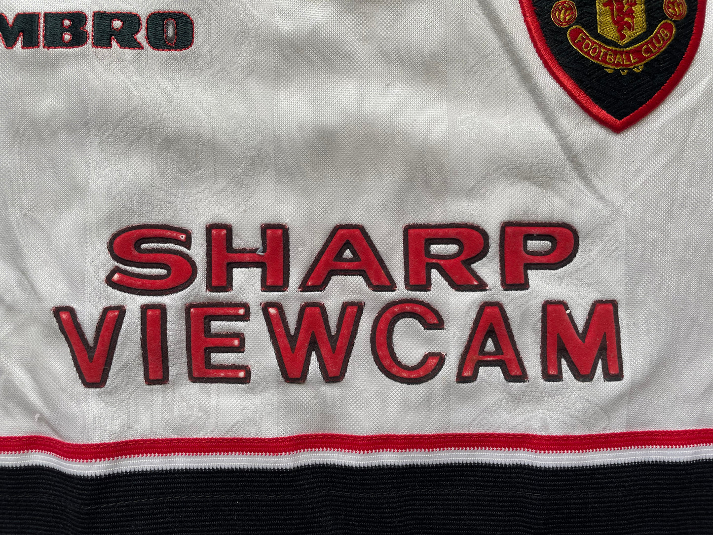 Man United Away Kit 1996-97 SHERINGHAM 10 (good) AdultsXS/Youths