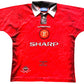 Man United Shirt & Shorts 1996-98 CANTONA 7 original (good) AdultsXXS tho tag says Large Boys 76-81cm