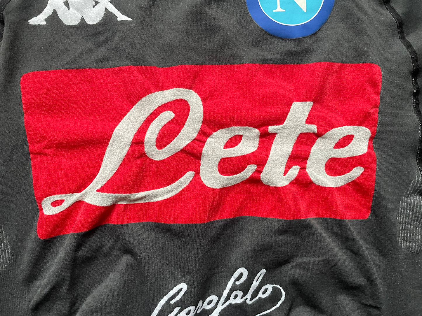 Napoli Training Shirt (excellent) Adults XXL Kappa