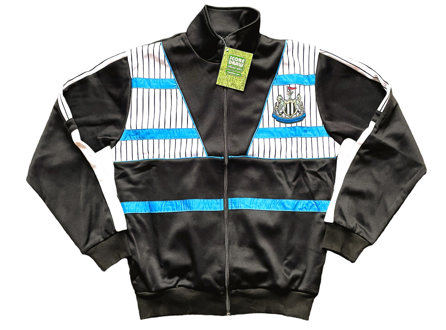 Newcastle 90s Trackie Top (excellent) Adults Small Score Draw BNIB