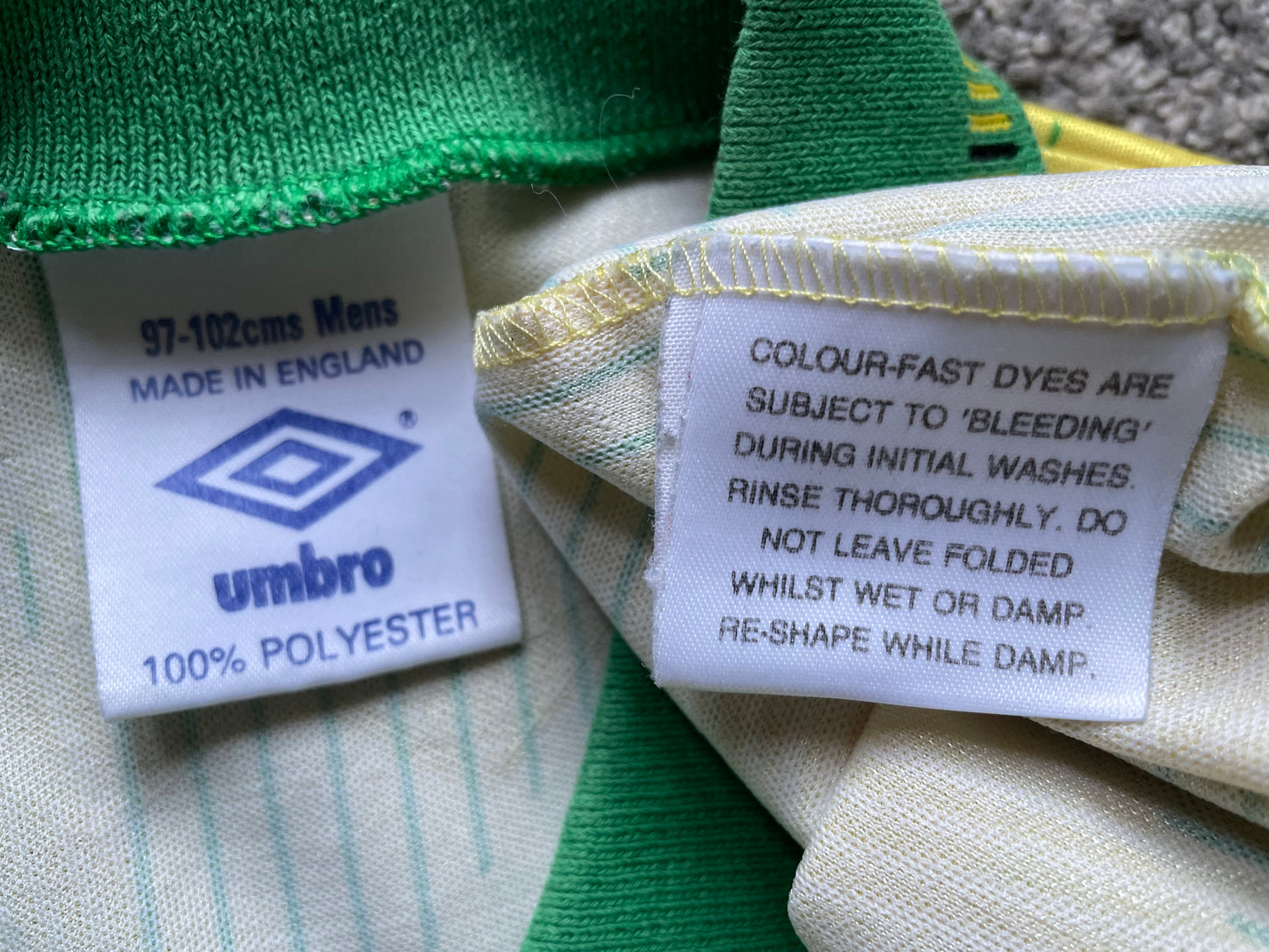 Newcastle Away Shirt 1991-93 (good) Adults Medium 97-102 cm Umbro