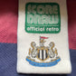 Newcastle Away Shirt 1995 -96 (fair) Adults Small , Score Draw