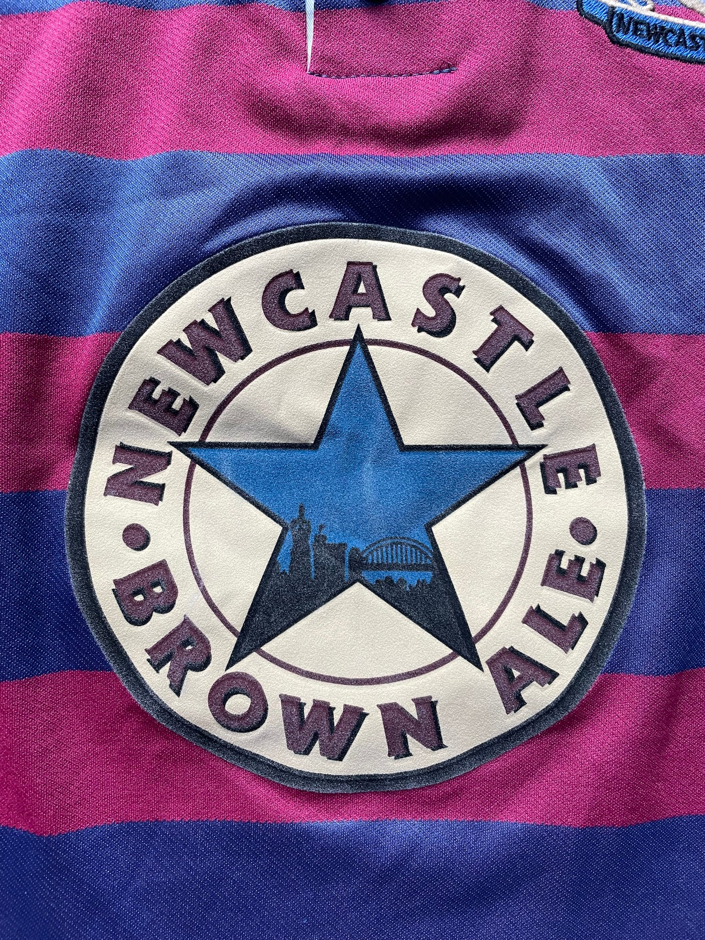 Newcastle Away Shirt 1995-96 (excellent) Adults Medium Score Draw official reproduction