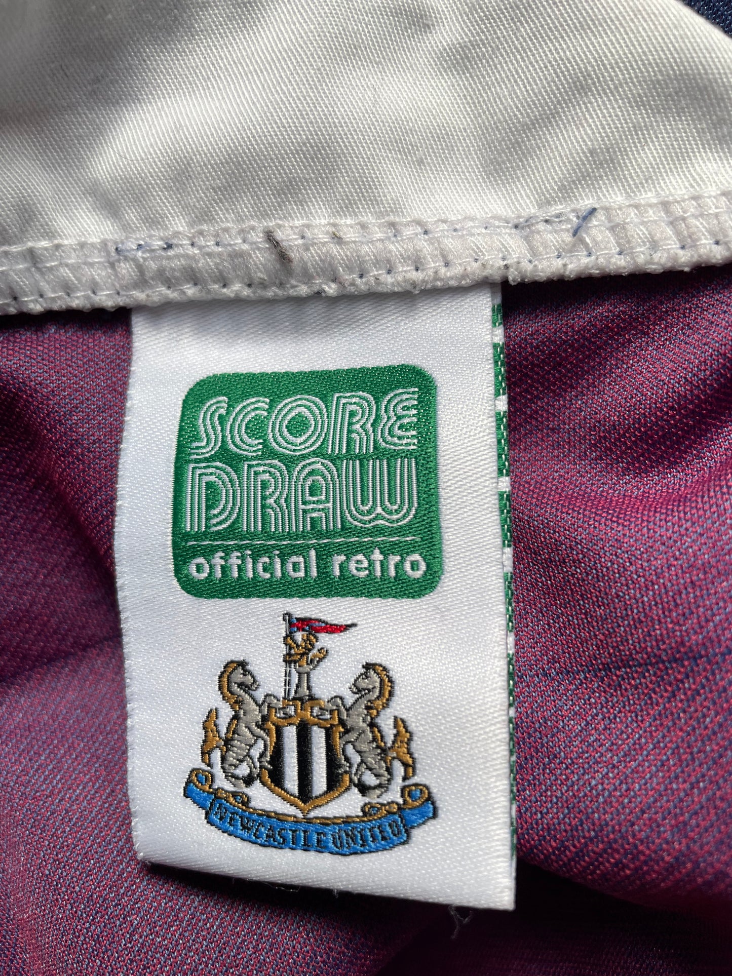 Newcastle Away Shirt 1995-96 Score Draw (very good) XL