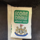 Newcastle Home Shirt 1990 -91 Score Draw (excellent) Adults XL