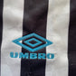 Newcastle Home Shirt 1991 -93 BERESFORD 3 (good) Umbro Adults Small