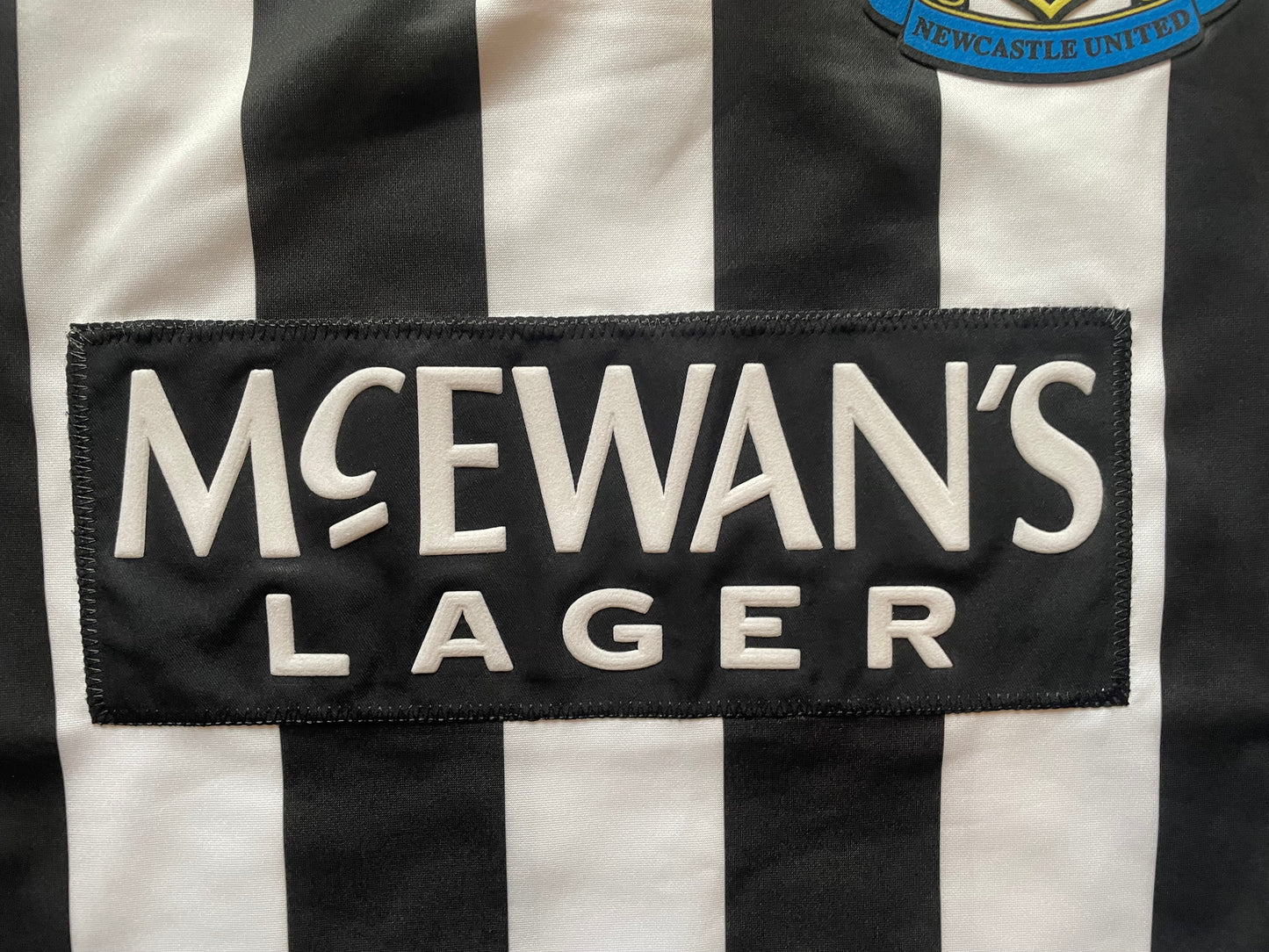 Newcastle Home Shirt 1993 -95 (excellent) Adults Medium Score Draw BNWT