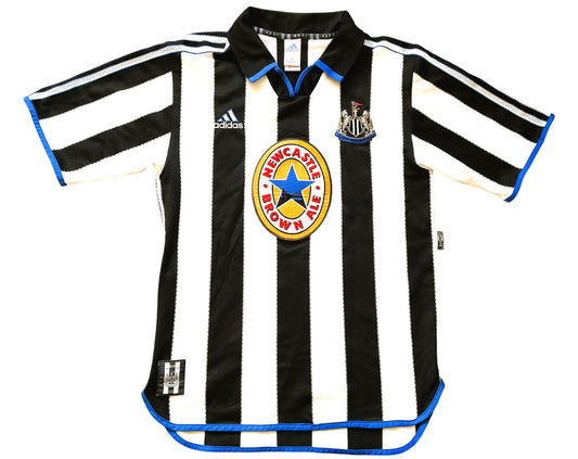 Newcastle Home Shirt 1999 -00 Adidas (good) Adults Small