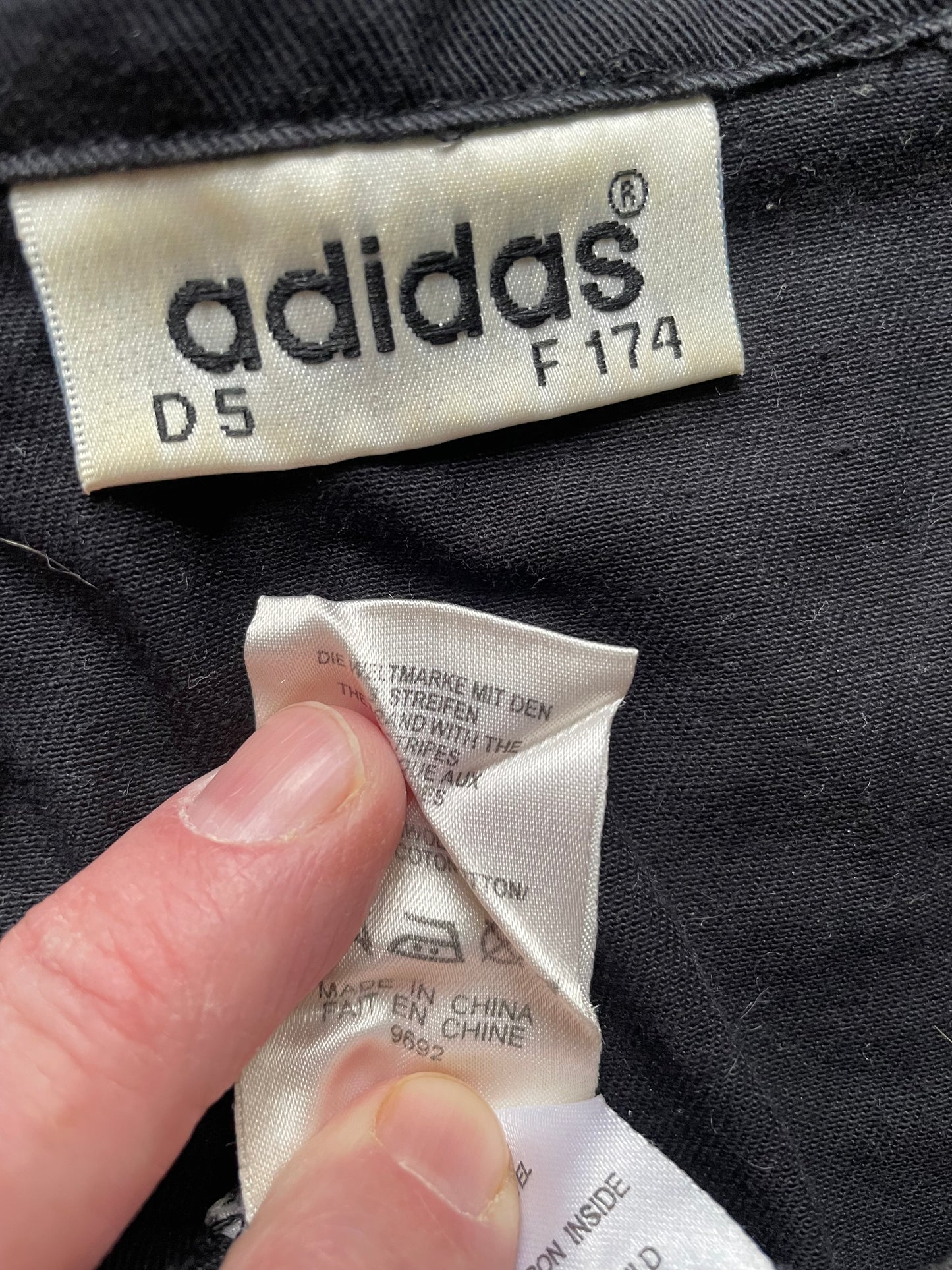 Newcastle Adidas Training Drill Top 1995 -96 (good) Adults Medium 38-40 174 D5 Baggy Fit