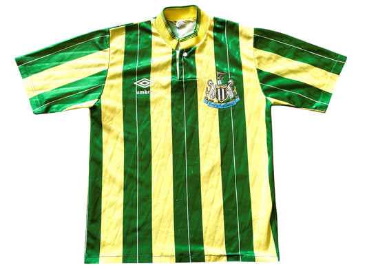 Newcastle Away Shirt 1988 -90 (fair) Adults XS / Youths , Chest 30-32 inches