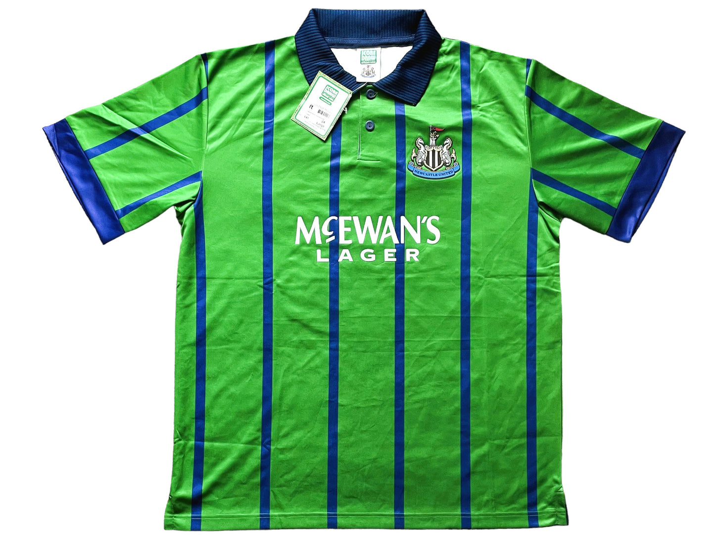 Newcastle 1993-95 Away Shirt (very good) Adults XXL BNWT Score Draw official repro