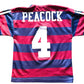Newcastle 1995 Away Shirt PEACOCK 4 (very good) XXS kids 4 to 8 year?