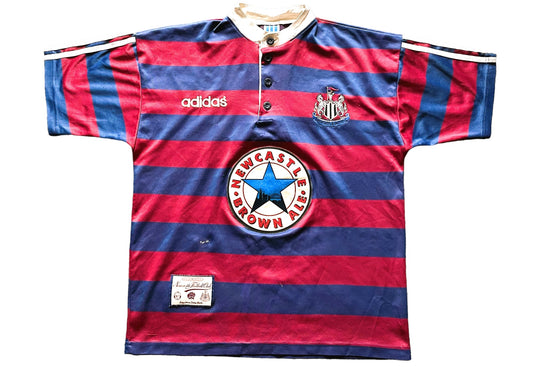 Newcastle Original 1995-96 Away Shirt (average) Adults Small Adidas