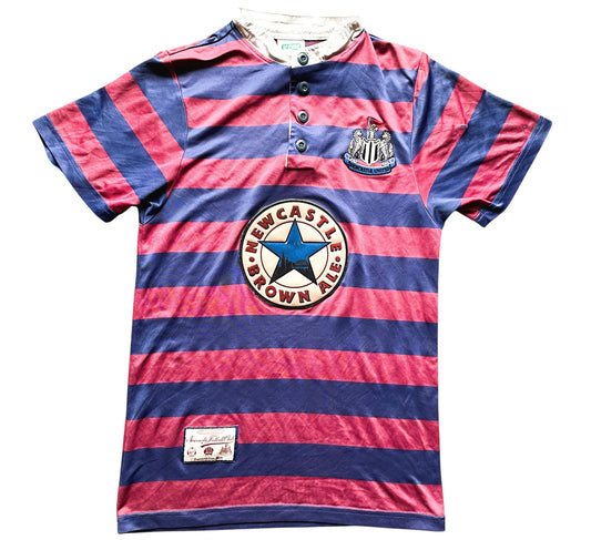 Newcastle Away Shirt 1995 -96 (fair) Adults Small , Score Draw