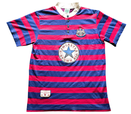 Newcastle Away Shirt 1995 -96 Score Draw (very good) Adults Large