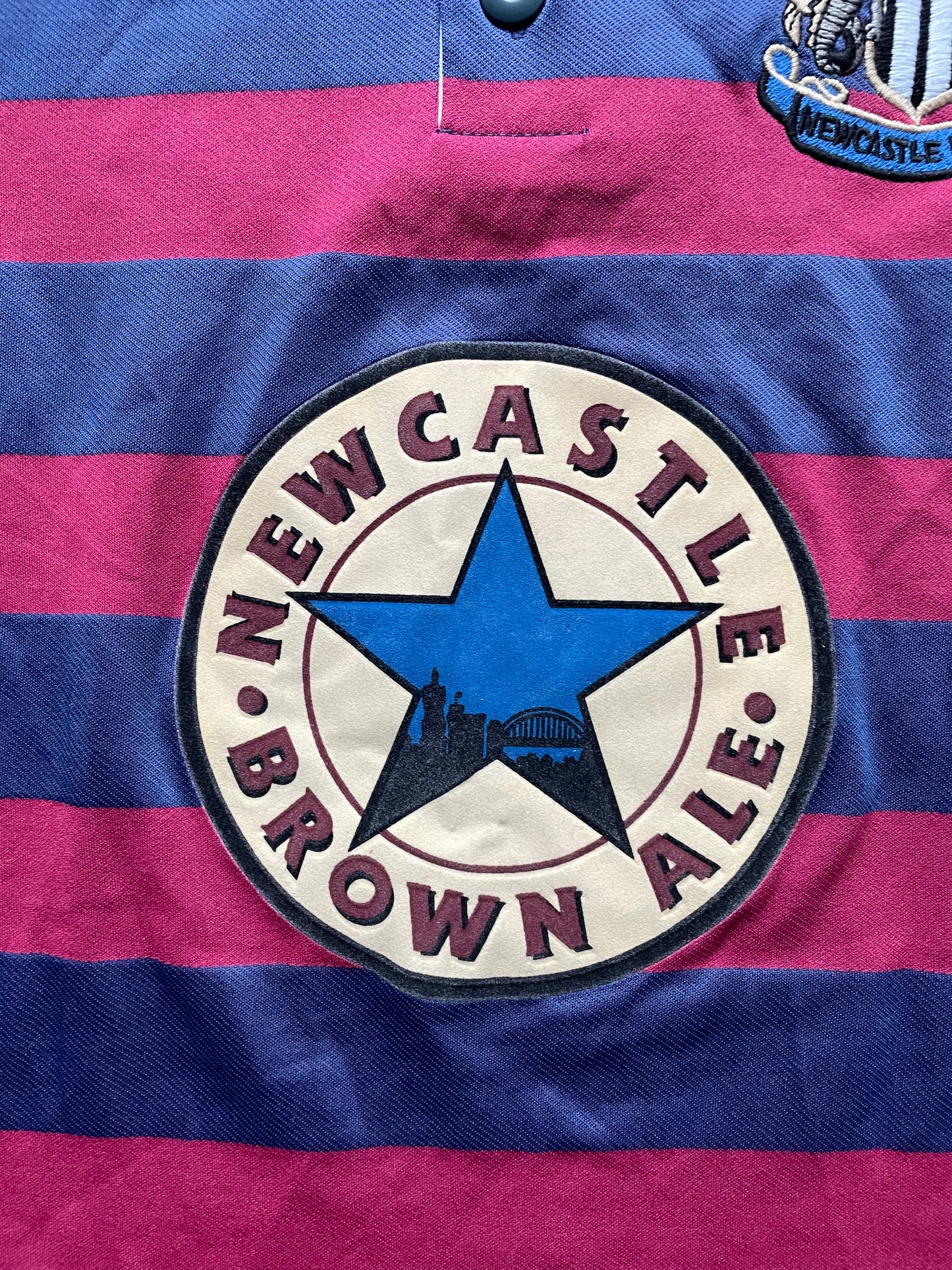 Newcastle 1995 Away Shirt FERDINAND 9 (excellent) Adults Medium Score Draw