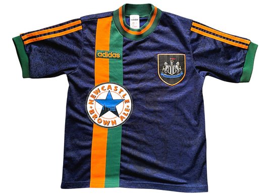 Newcastle Away Shirt 1997 -98 Adidas (very good) Adults XS / Youths 164