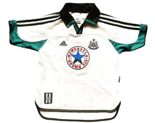 Newcastle Away Shirt 1999 -00 Adidas (fair) Large Boys 152