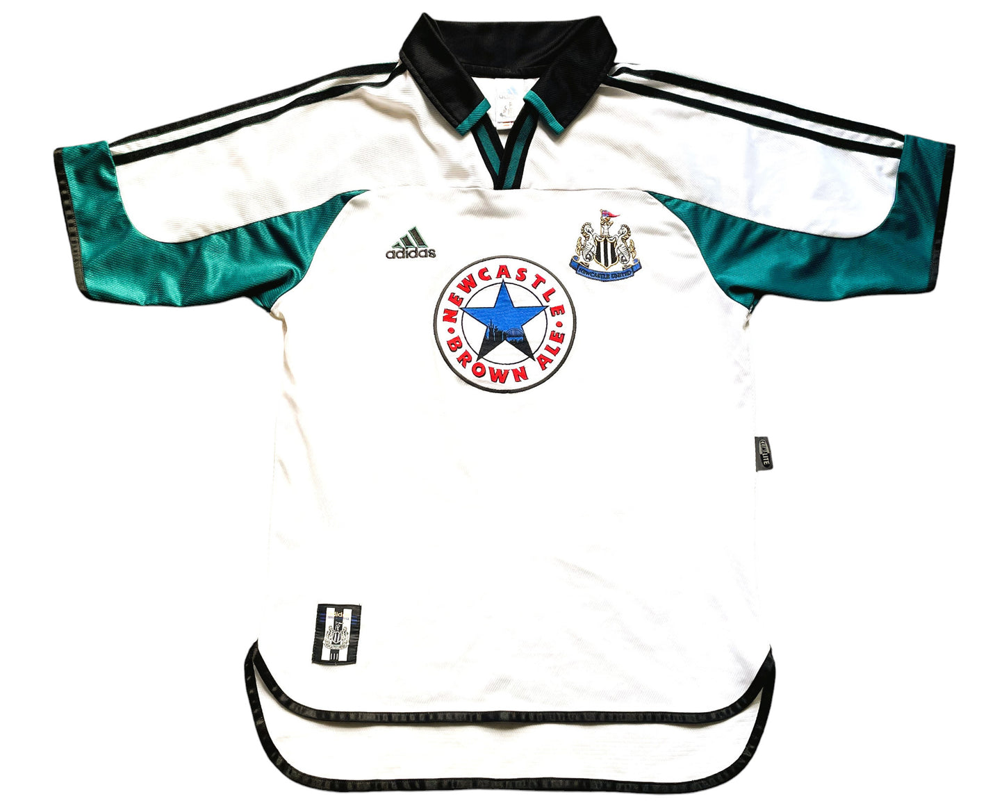 Newcastle Away Shirt 1999 -00 (very good) Adults Small , Adidas