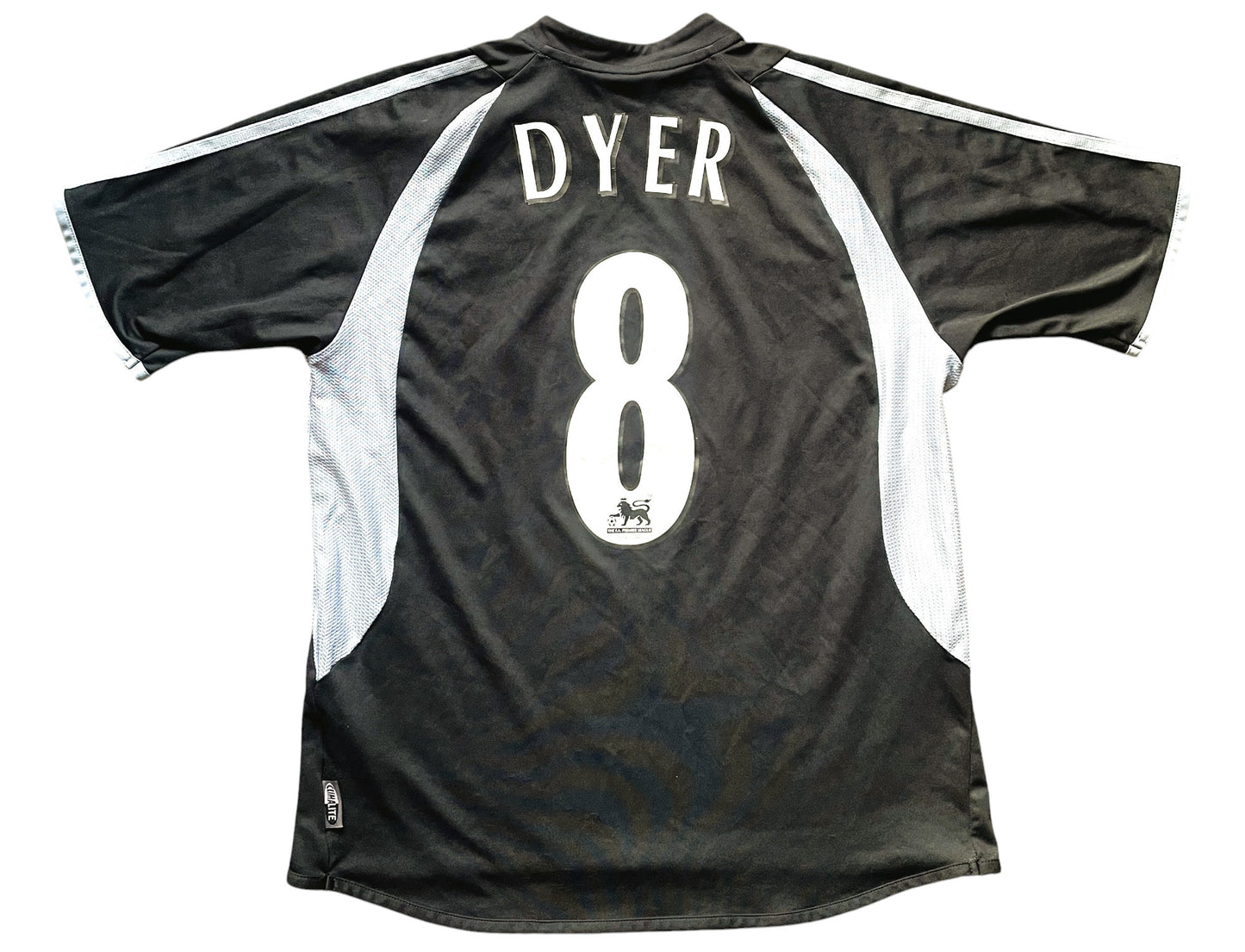 Newcastle Away Shirt 2003-04 DYER 8 (good) XS Adults / XL Youths 164