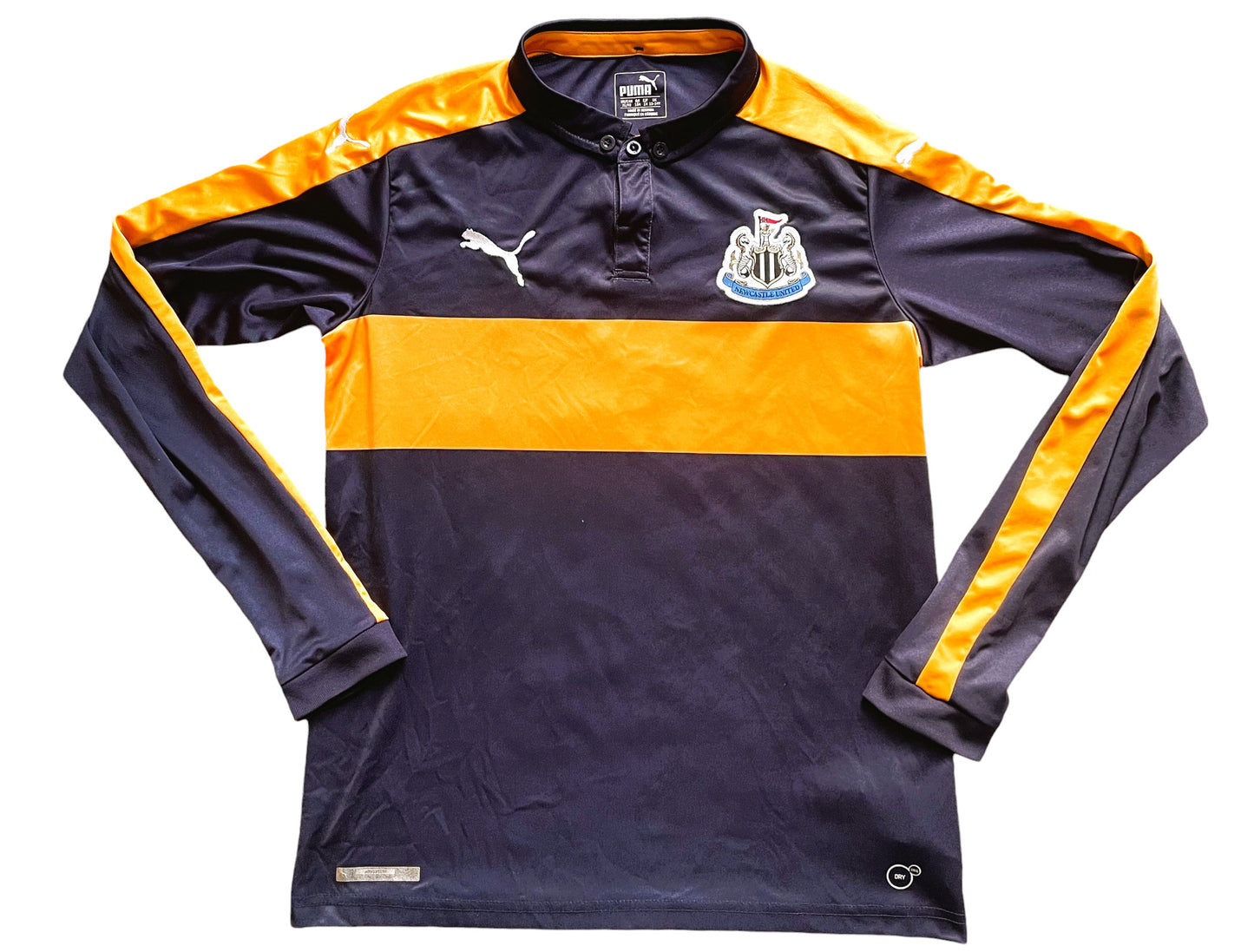 Newcastle Away Shirt 2016-17 Long-Sleeved (very good) Adults XS / Youths see below