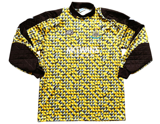 Newcastle Goalkeeper Shirt 1993 -94 Asics Player Worn (very good) XXL