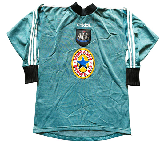 Newcastle Goalkeeper Shirt 1996 -97 Adidas (good) Adults Small