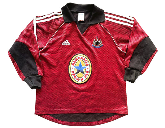 Newcastle Goalkeeper Shirt 1999 -00 (fair) Medium Boys 140 XXS , Adidas