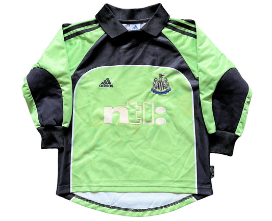 Newcastle Goalkeeper Shirt 2000 -01 (good) Small Boys 128 Adidas