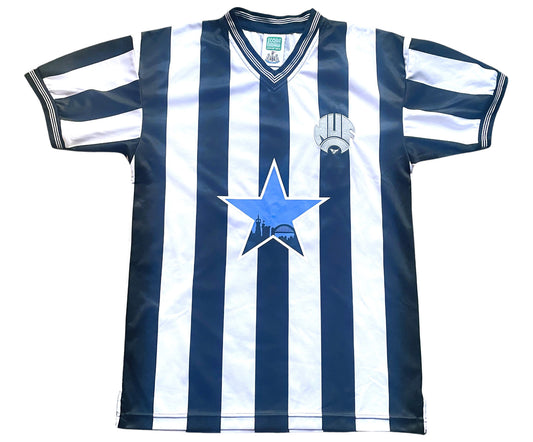 Newcastle Home Shirt 1983 -86 (very good) Adults Small , Score Draw