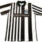 Newcastle Home Shirt 1990 -91 Score Draw (excellent) Adults XL