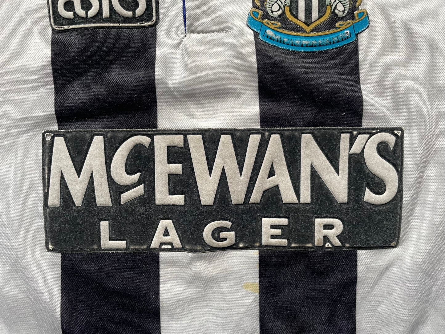 Newcastle 1993 -95 Home Shirt (good) Adults XS though Large Boys on tag