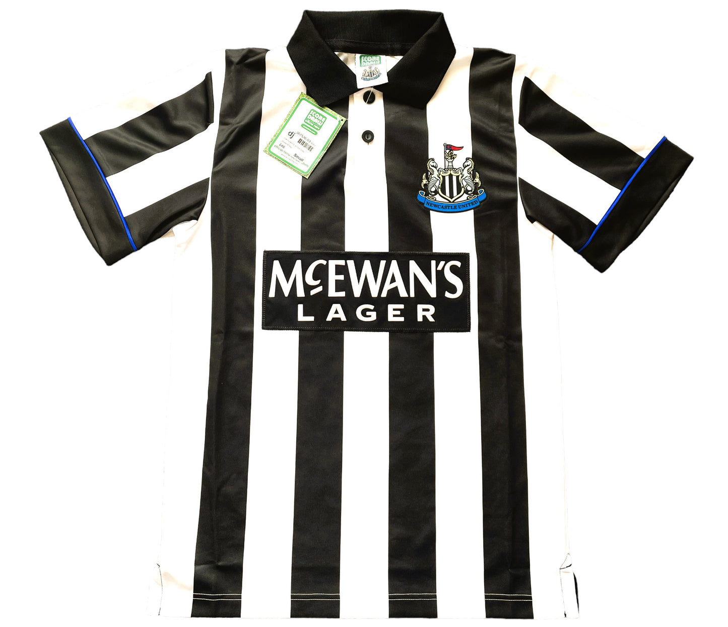 Newcastle Home Shirt 1993-95 (excellent) Adults Small Score Draw