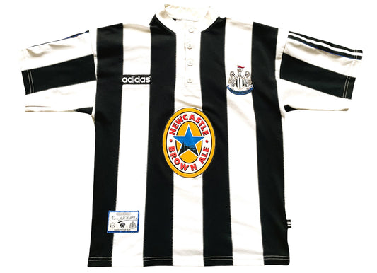 Newcastle Home Shirt 1995 -97 Adidas (good) Adults Small