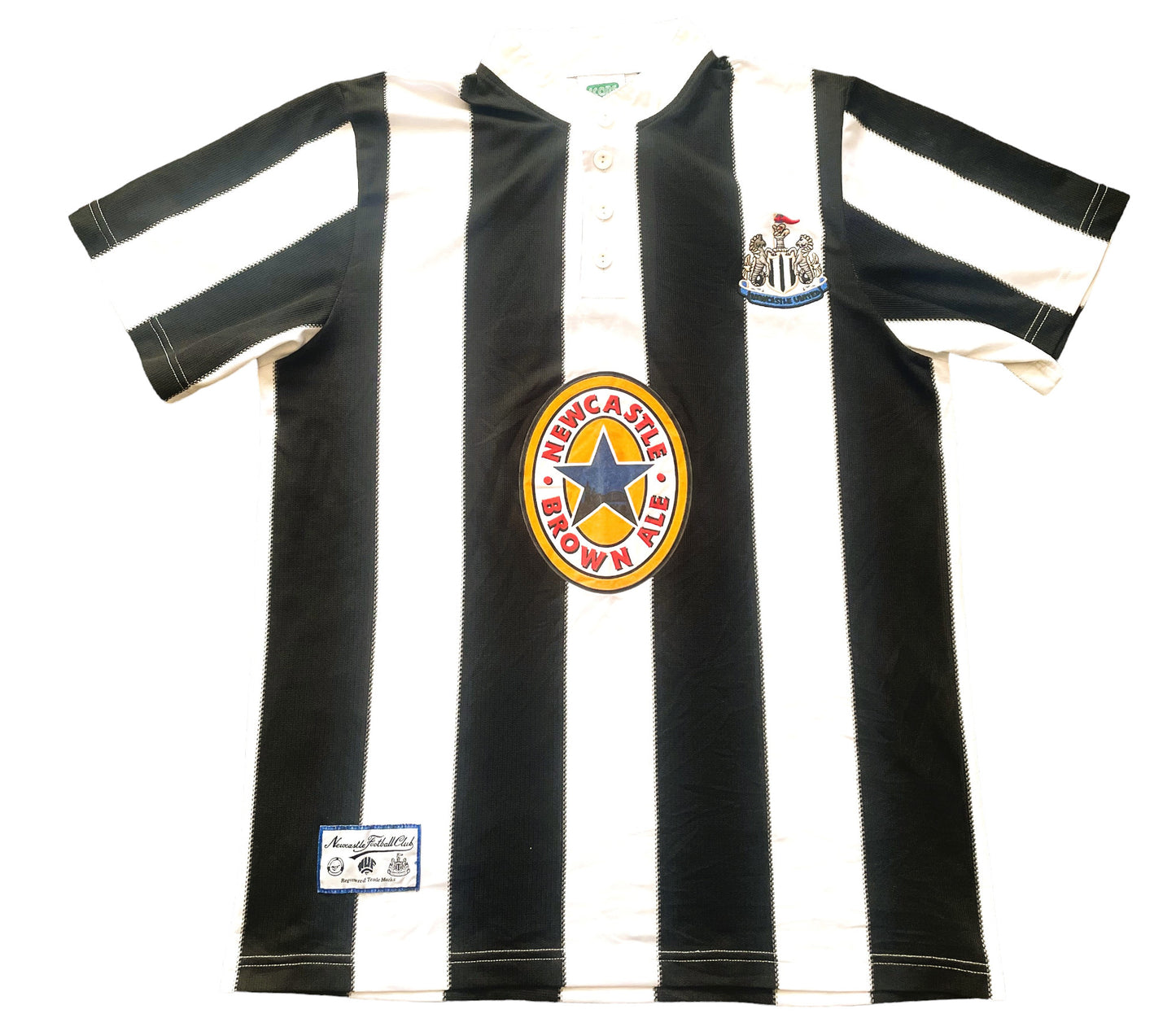 Newcastle 1995-97 Home Shirt (very good) Adults Large Score Draw