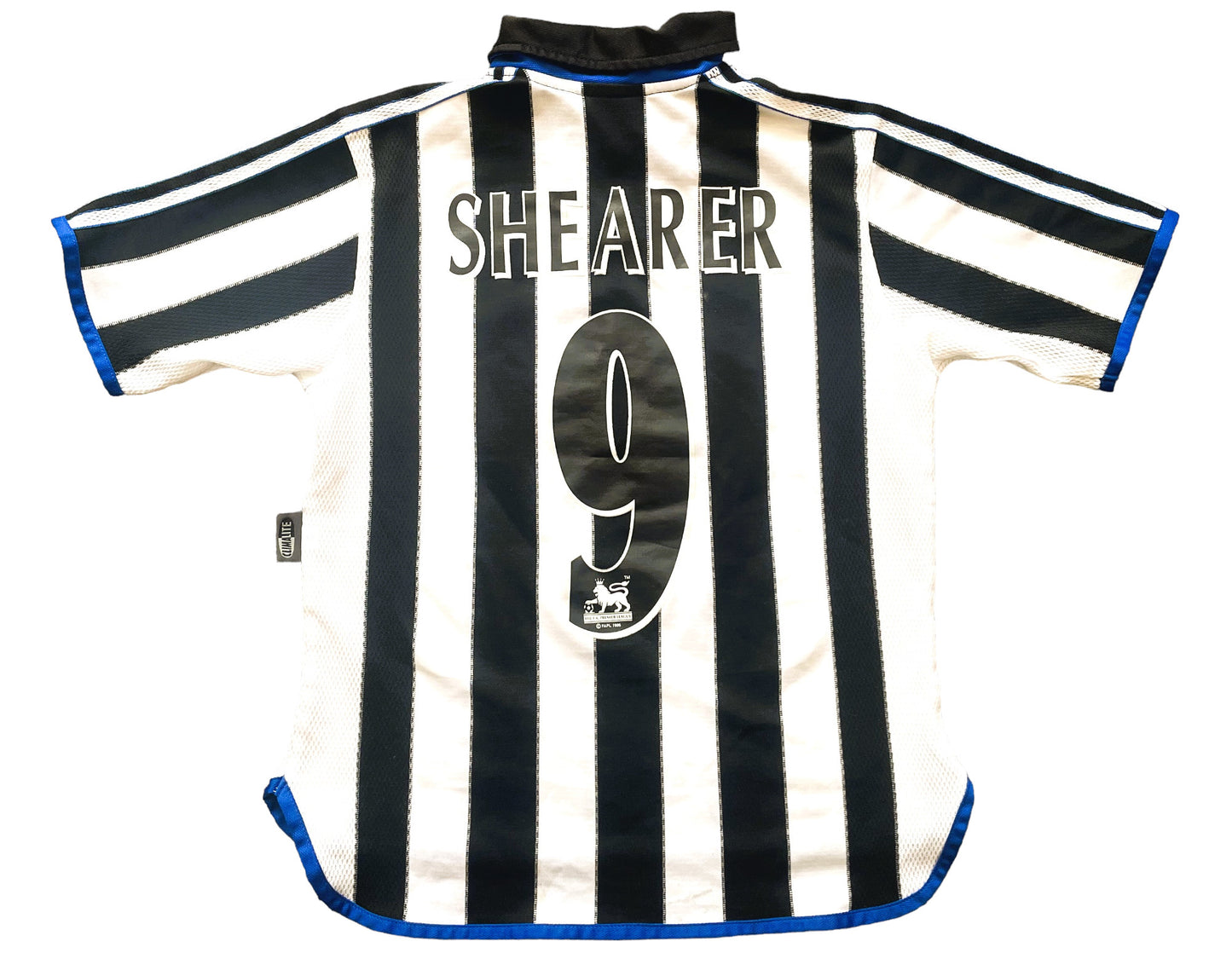 Newcastle Home Shirt 2000-01 SHEARER 9 (good) AdultsXXS/Youth c below