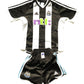 Newcastle Home Kit 2001 -03 (very good) Medium Boys 140 XXS no socks , Adidas