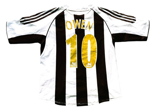 Newcastle Home Shirt 2005 -07 OWEN 10 (fair) Adults XS / Youths 32/34 164