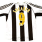Newcastle Home Shirt 2005 -07 Shearer 9 (fair) Adults XS / Youths 164 32-34
